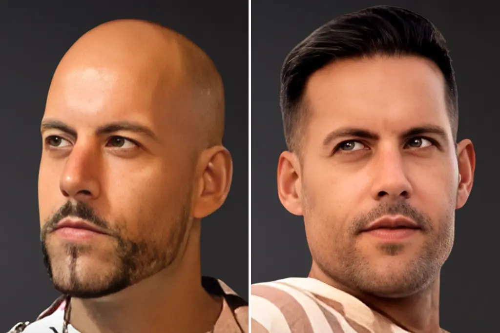 dhi hair transplant before after 2