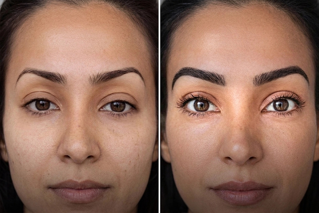 Eyebrow Transplant Before After 1