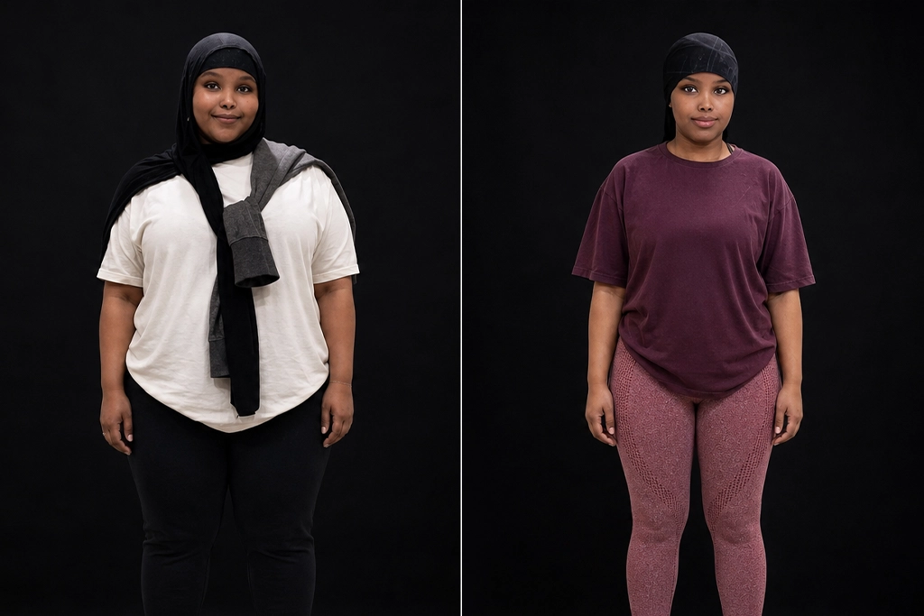 Gastric Sleeve before after (1)